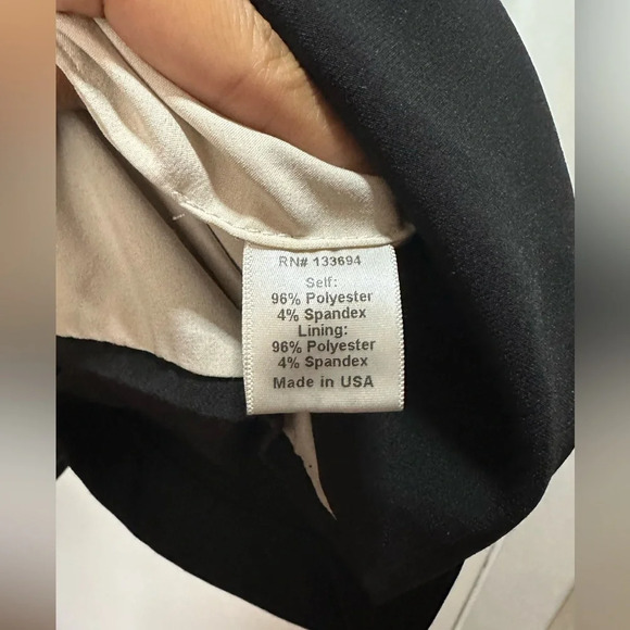 Paper Crown Black Limia Sheath Dress Size 2 - Picture 10 of 10